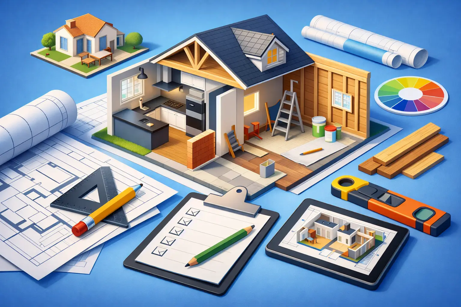 Whole Home Remodeling Checklist for a Better Plan